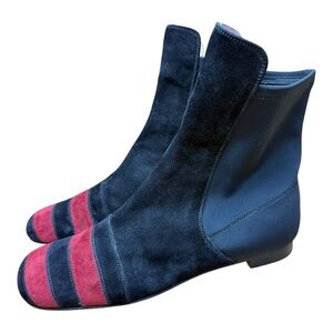 Market Steven Stylish Black and Red women size 8 Boots